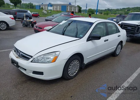 2007 Honda Accord 2.4 Vp from USA, damaged, VIN 1HGCM56157A121420